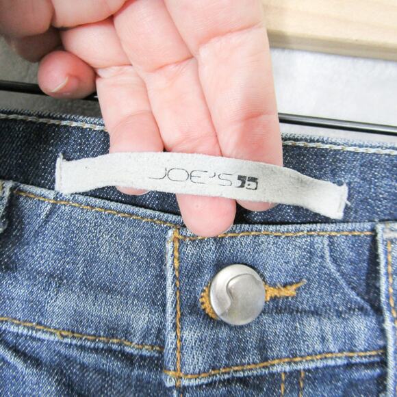 Joe’s Jeans Jean Shorts Edlyn Size 28 Medium Wash Denim Blue Short - Picture 7 of 12